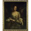 Image 1 : OIL PAINTINGS - Sir Godfrey Kneller (1646 - 1723) Portrait Of Lady Lucy Leake, seated, three-qua...