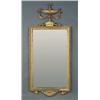 Image 1 : FURNITURE AND DECORATIONS - A George III giltwood neo-classical pier glass, of upright rectangul...