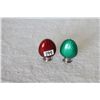 Image 1 : ENAMELED SCANDINAVIAN SILVER SALT & PEPPER