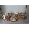 Image 1 : OLD ENGLISH BREAKFAST SET (CUPS CRACKED)