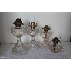 SET OF "PEANUT" LAMPS