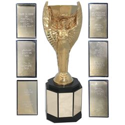 Jules Rimet FIFA World Cup Trophy From 1970 -- The Last Year of the Jules Rimet Trophy