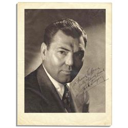 Jack Dempsey Signed 8'' x 10'' Photo