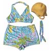 Image 1 : Swimsuit & Cap Belonging to Screen Legend Greta Garbo