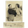 Image 1 : George Burns & Gracie Allen Signed 8'' x 10'' Photo