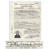Image 1 : Greta Garbo's Immigration & Naturalization Papers Signed by Her -- With Twice-Signed Passport Photo 