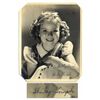 Image 1 : Shirley Temple Signed 8'' x 10'' Photo