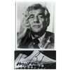 Image 1 : Legendary Composer Leonard Bernstein 8'' x 10'' Signed Photo