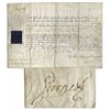 Image 1 : King George III Document Signed During the War of the Third Coalition