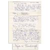 Image 1 : Astronomer Clyde Tombaugh Autograph Letter Twice-Signed -- ''...I do not believe anything in Astrolo