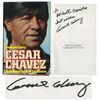 Image 1 : Cesar Chavez Rare Signed ''Autobiography of La Causa'' -- Near Fine