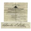 Image 1 : Chester A. Arthur Document Signed as President