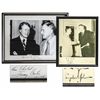 Image 1 : Pair of Presidential Signed Photos -- Jimmy Carter & Lyndon B. Johnson