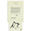 Image 1 : Eisenhower Letter Signed as President Regarding John Foster Dulles -- ''...in the struggle against I
