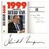 Image 1 : Richard Nixon Signed ''1999 Victory Without War'' -- His Essay on Foreign Policy in a Nuclear World