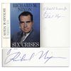 Image 1 : Richard Nixon Signed Copy of His Book ''Six Crises''