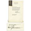 Image 1 : Harry S. Truman Typed Letter Signed from 1955 -- ''...good wishes on the occasion of your Golden Wed