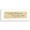 Image 1 : Civil War General & Fort Sumter Hero Robert Anderson's Signature