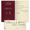 Image 1 : Bernard Montgomery Signed Copy of His WWII Speeches, ''Forward to Victory'' -- Signed in 1946
