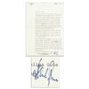 Image 1 : Albert Speer Letter Signed With Handwritten Annotation Mentioning His Former Fuhrer ''Hitler''