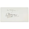 Image 1 : Guglielmo Marconi Signature