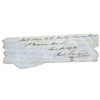 Image 1 : Charles Goodyear Signed Letter Fragment, Written in His Hand