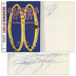 Ray Kroc Signed First Edition of ''Grinding It Out: The Making of McDonald's''