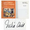 Image 1 : 'Julia Child & More Company'' Signed Cookbook -- ''...Everything she demonstrates on her second cook