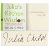 Image 1 : Julia Child Signed First Edition of ''Julia's Kitchen Wisdom'' -- Fine