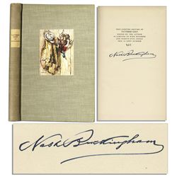 Nash Buckingham Signed ''Tattered Coat, Tales of Shooting and Fishing''