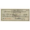 Image 1 : Ernest Hemingway Signed Check From 1956 -- To Longtime Friend & Manager of His Property in Cuba