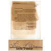 Image 1 : Louis L'Amour Document Signed -- Contract For a Collaboration With Screenwriter Jack Natteford