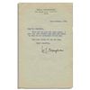 Image 1 : W. Somerset Maugham 1950 Typed Letter Signed