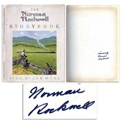 Norman Rockwell Signed First Edition of ''The Norman Rockwell Storybook'' -- 1969