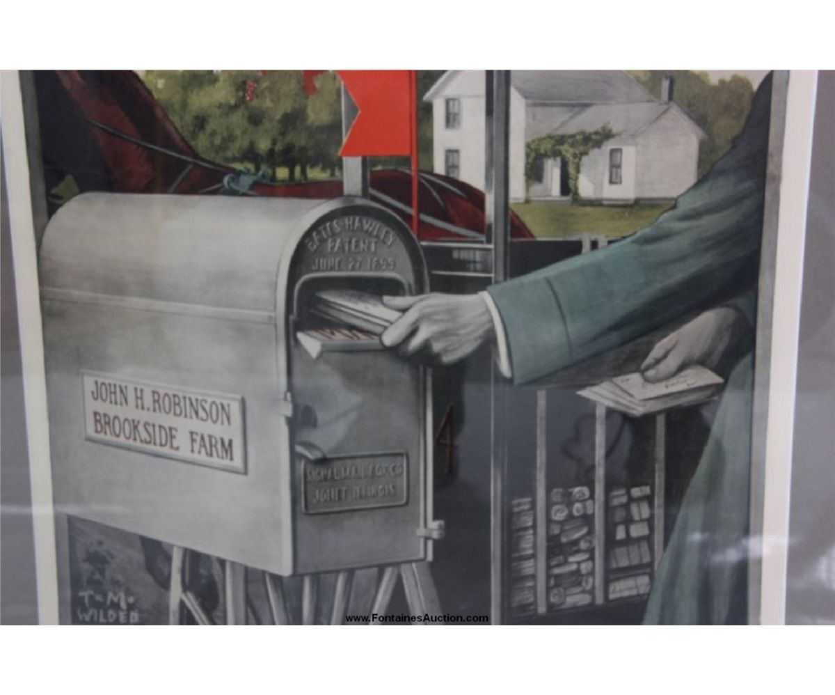 Bates Hawley Signal Mailbox Poster