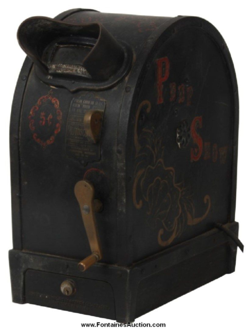 Mutoscope Peep Show Coin Op Machine