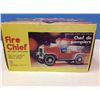 Image 1 : Fire Chief Battery Operated Metal Truck (Foreign) in original Box