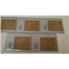 Image 2 : (5) 1950 Bowman Baseball Cards for one money