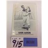 Image 1 : 1977 TCMA Hank Aaron outfield Milwaukee Braves