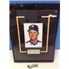 Image 1 : Nolan Ryan Autographed Plaque COA- SCM