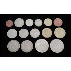 Lot of New Zealand & Australian Coins 1966-94 Many UNC