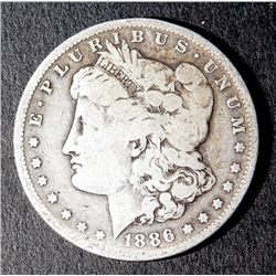 1886-S Key Date Morgan Silver Dollar $1 US Coin