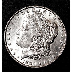 1897 Morgan Silver Dollar Very High Grade $1 US Coin