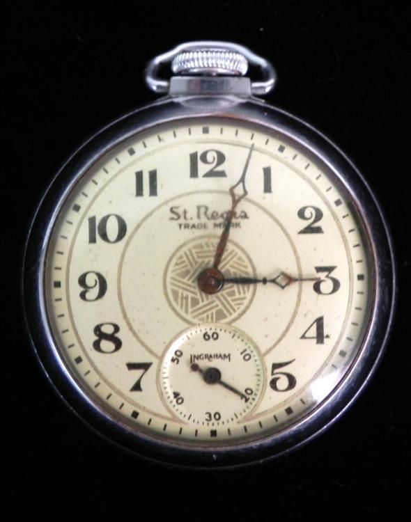 Antique St. Regis Ingraham Pocket Watch