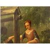 Image 6 : Pair of Oil Paintings, Wells in Romantic Landscape, 19th C
