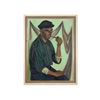 Image 2 : Mario Mazzella (1923-2008), ‘Smoking Fisherman with Pipe’, 1963