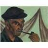 Image 5 : Mario Mazzella (1923-2008), ‘Smoking Fisherman with Pipe’, 1963