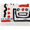 Image 4 : A. R. Penck (b. 1939), Color Serigraph, Composition, 1980s