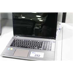 TOSHIBA SATELLITE P70-A LAPTOP, CONDITION UNKNOWN