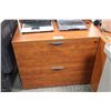 Image 2 : CHERRY 2 DRAWER LATERAL FILE CABINET